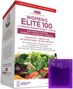 ANDREW LESSMAN Multivitamin - נשים עליות 100 עם אומגה 3 מקסימלית 1000 מ"ג 120 Packets - מזון צמחי, ויטמינים חיוניים, מינרלים, Phytonutrients ו Carotenoids. אין תוספת