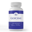 מרכיבים מקוריים טהורים Glycine, (100 קפסולות) טהור, לא תוספות או מילויים, מעבדה מאומתת
