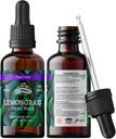 Lemongras Tincture, לימונים אורגניים לחלץ (Cymbopogon Citratus) Herbal Supplement, non-GMO ב ירקות אורגניים בלחץ קר, 700 מ"ג, 2 oz (60 מ"ל)
