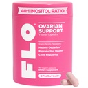 O Positiv FLO Ovarian Health Support - הורמון לנשים, תוספת עם DIM, Myo & D-Chiro Inositol, Folic Acid - תומך Ovulation בריא, מחזור סדירות - 30 משרתים