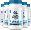 (5 Pack) ProNervium - ProNervium Advanced Nerve Health Supplement, ProNervium Nerveum תמיכה גלולות דיאטה, פורמולה All-Natural עבור דינמי Lifestyle, Pro Nervium Pastillas ביקורות (300 קפסולות)