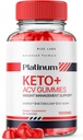 לייצר מעבדות פלטינום Keto AVC חניכיים עבור ירידה במשקל מתקדם, תוספת עבור כוח מקסימלי Gomitas (60 מסטיק)
