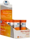 Trace מינרלים Max-Hydrate Endurance - תוסף לתמיכה באנרגיה יומית - תוספת אלקטרוליטית לאיידס נגד שריר Cramps - תוספת לתמיכה בשיקום - כתום, 10 Tabs (80 משרתים)