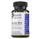 Premier Research Labs Premier DHA - טבעוני DHA עם אומגה 3 Fatty Acids, Algae Based DHA עבור נשים וגברים, DHA טבעי מתאים עבור טבעונים - 60 וצמחוני Softgel קפסולות