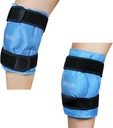 REVIX Ice Pack for Leg Injuries and Knee Pain Relief - Reusable Gel Ice Wrap Around Knee After Surgery