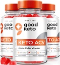 מעבדות rize - Good Keto ACV Gummies for Advanced Weight Loss, All Natural, Premium פורמולה, Apple Cider Vinegar תוסף (180 חניכיים)