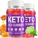 Keto ACV Gummies 1500MG Keto Apple Cider Vinegar פורמולה עם אבקת מיץ Pomegranate B12 לא טבעוני 120 חניכיים