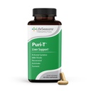 Life Seasons Puri-T - Liver Cleanse & Detox תמיכה תוסף - Resveratrol, N-Acetyl Cysteine, Milk Thistle, Artichoke & Turmeric - תומך ב-Tissue Regeneration & Healthy Bile Flow - 60 קפסולות