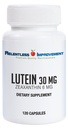 High Potency 30 מ"ג Lutein Plus 6mg Zeaxanthin 120 Vege-Capsules Natural Mary Golden Extract for Eye Health No Fillers 100% Active Materials