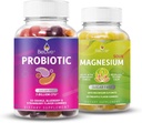 Be Live Probiotic and Magnesium Bundle for Digestive Health, Total Gut Health, Inmune Support, Relaxation and Better Sleep