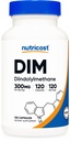חומרים מזינים DIM (Diindolylmethane) Plus BioPerine 300 מ"ג, 120 קפסולות צמחוניות - עד 4 חודשים אספקה, מקס כוח DIM תוספת