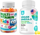 DR. MORITZ Kids Multivitamin Gummies and Vegan אומגה 60 Softgels