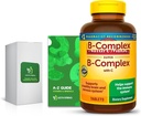 Super B-Complex with C,460 טבליות עם ויטמינים ומינרלים בלעדיים A to Z - Better Ligth & Spring Guide (2 פריטים)