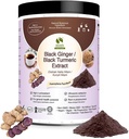 Bionutricia שחור ג'ינג'ר אבקה | פלטה סטנדרטית טהורה | Energy & Stamina | 1.76 Oz (50g)