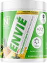 NutraKey Envie Multivitamin אבקה, Keto MultiVitamin עבור גברים ונשים, פירות, ירקות, נוגדי חמצון, Enzyive Enzymes, Amino Acids, ויטמין B אורגני אבקה (Pineapple, 210g)