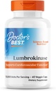רופאים הטובים ביותר Lumbrokinase, תומך בתפקוד הלב, 720,000 יחידות Per המשרת, 60 Veggie Caps