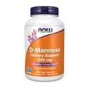 עכשיו תוספי מזון, D-Mannose 500 מ"ג, פרויקט Non-GMO מאומת, בריא Urinary Tract*, 240 קפסולות Veg