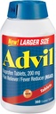 Advil-Ibuprofen Coated Tablets, 200 מ"ג 360 טבליות