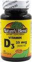 ויטמין D3 25 MCG (1000 IU) Easy-to-Swallow, 100 SOFTGELS