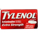 Tylenol תוספת Power Caplets עם 500 מ"ג Acetaminophen, כאב Reliever & Fever מופחת, 100 ct
