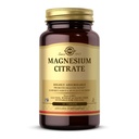 Solgar Magnesium Citrate - 60 טבליות - מקדם עצמות בריאות, תומך בתפקוד העצבים והשרירים - גבוה מאוד Absorbable - non-GMO, טבעוני, Gluten Free, כשר - 30 משרתים