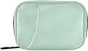 Naanle Pill Box 7 Day Pill Case Travel Pill Productionser Bag with Zipper Portable Weekly Case Size עבור תוסף ויטמין Holder, Solid Color Light Green, 4.6 x 3.14 x 1.88 Inch, 0.12 ק"ג