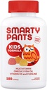 Generic Smarty Pant Kids Complete Multivitamin, 180 מסטיקנים בונדלה, Multivitamin Plus אומגה 3, ויטמין D3 ו- B12, 45 ימים אספקה