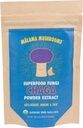 אבקת תמצית Chaga על ידי מלאמה, אורגני פריינג גוף Chaga Mushroom אבקת, Superfood Fitogenic, תומך מערכת החיסון, בריאות העור ו Fatigue, 100 משרתים