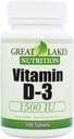 ויטמין D-3 עם High Potency 1,500 IU (3 Pack) | Regulates Immune Function, Supports Healthy Bones