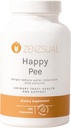 ZENZSUAL Happy פיט - Urinary Tract Support with Organic Cranberry ו D-Mannose - תמיכה מקיפה של UTI כאב הקלה לנשים - 120 קפסולות
