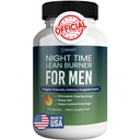 Night Time Lean Burner for Men Advanced Sleep תוסף ויטמין D Night Burner & Anabolic Recovery, Natural Sleep Aid with Magnesium, Ashwaganda (1)