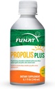 FULL OF NATURE FUNAT Propolis Plus מוצמד לפולנית, Garlic, ויטמין C ווויטמין A 8.1 Fl Oz, 240 מ"ל | תמיכה במזל, להגביר את ההגנה של הגוף שלך