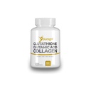 יאנג+ Glutathione, Glutamic Acid ו Collagen. תוסף Antioxidant - 1000mg, 60 קפסולות