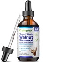 biophix Green Walnut Wormwood לחלץ 2 oz - Natural Potent Herbs ניקוי תמיכה Intestinal Health