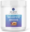 DR. EMIL NUTRITION Multi Collagen Peptides Plus - Apple Pie Flavor | 9g Collagen + Hyaluronic Acid | Skin, Hair, Nails & Joint Support