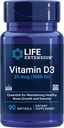 ויטמין D3 25 mcg (1000 IU), Immune System Support, Bone Health, Whole-Body Health, Size Value, Gluten-Free, non-GMO, 90 Softgels