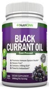 שמן קרנט שחור - 1000 Mg - 180 Softgels - Cold-Pressed Pure Black Currant Seed שמן - Hexane חינם - 140 מ"ג GLA Per משרת - Regulates Hormonal Balance - Great For Immune System, Hair and Skin