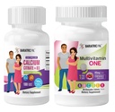 BariatricPal 30Day Bariatric ויטמין Bundle Multivitamin 1 ליום! עם 45 מ"ג ברזל - ברי מעורב וקל Swallow Calcium Citrate (600 מ"ג) ו- D3 coated Tablet