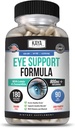 Kaya Naturals Eye Health Supplement - Lutein & Zeaxanthin - תומך העין סטרין, עיניים יבשות וראייה בריאות - 800 מ"ג ויטמין - 180 ספירה