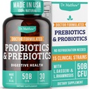 פרוביוטיקה ופרוביוטיקה: Lactobacillus Gasseri, Lactobacillus Rhamnosus, Plantarum, Casei, Bifidobacterium longum, lactis, Babyis. פרוביוטיקה Prebiotic, Pre & Probiotics לבריאות העיכול.