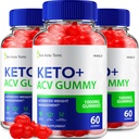 (3 Pack) Trim Ketonic Keto ACV Gummies, Trim Ketomies שמן תוספת ניהול משקל, Trim Ketonic ביקורות עם Apple Cider Vinegar, Trim Keto Tonic Advanced ACVmies, B12 (180 חניכיים)