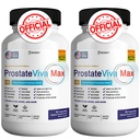 ProstateViva מקס תוספי מזון עבור מנורות גברים, תוספי בריאות - כוח מקסימלי, כל טבעי לתמוך פונקציונליות נורמלית ובריאה (120 קפסולות)