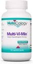 תוספי תזונה Multi-Vi-Min - Multivitamin for Men & Women, עם ברזל, ויטמינים יומיים, למבוגרים, בטיחות גבוהה, קפסולות ביו-זמינות, צמחוניות - 150 הרוזן הרוזן