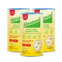 Alansed Vanilla Meal שקד - נמוך-Glycemic High Plant Base חלבון אבקה-תזונה של תמיכה במשקל תזונה - Vanilla Flavor - 17.6 oz (1.1 פאונד (3 Pack)