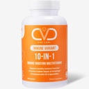 10in-1 Immune Variant, Immune Booster תוסף עם ויטמין B Complex, Zinc, Turmeric, ויטמין C & D עבור תמיכה והגנה על החיסון, Immunity Multivitamin עבור נשים וגברים, 90 קפסולות