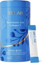 BB LAB אבקת Collagen, SF3X-7 Intensive סדרה, Made בקוריאה, 30 מקלים (Pantothenic Acid Collagen T), Blue Blue