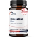 עיצובים עבור קפסולות תמיכה בריאות Liver - Hepatatone Plus עם Milk Thistle, NAC, Schisandra - Mushroom Extracts for Cleanse + Immune Support - Liver Detox תוספת לגברים + נשים (120 קפסולות)