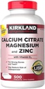 קירקלנד חותם Calcium Citrate 500 מ"ג (500 טבליות)