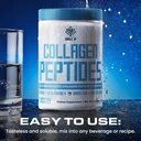 Swole AF Collagen Peptides | Paleo & Keto Friendly אבקה | תוספת דיאטנית לא משועבדת עבור רדיאנס נעורים, תמיכה משותפת, שיער וחוזק, Gut Health