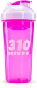 310 חלבון תזונתי Shaker Bottle - דורה בלנדר בקבוק Shaker עבור אבקת חלבון החלפת Meal, Lemonade Mix ו-Pre Workout - BPA-Free & Dishwasher Safe Mixer Cup
